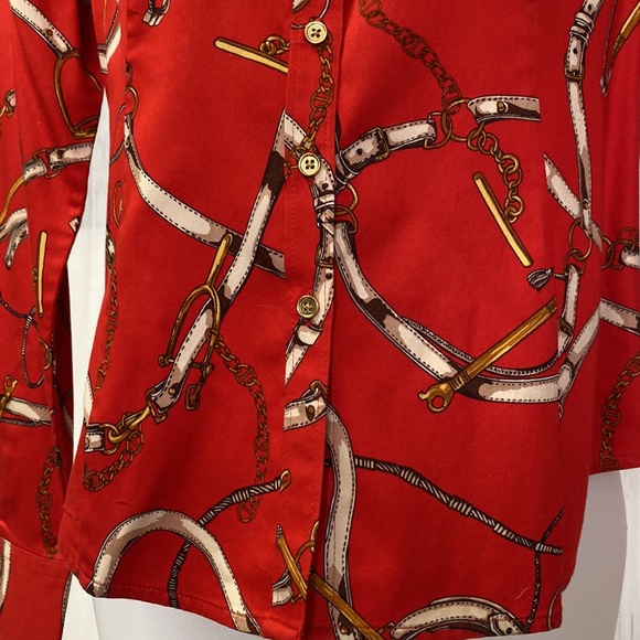 Talbot equestrian harness blouse - Picture 4 of 17